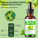 Soursop Graviola Extract Manufacturer - OEM Private Label Oral Liquid with Sea Moss