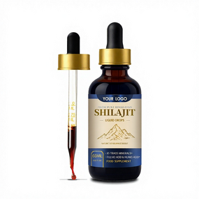 Shilajit Liquid Drops Manufacturer - Private Labels Pure Natural Himalayan