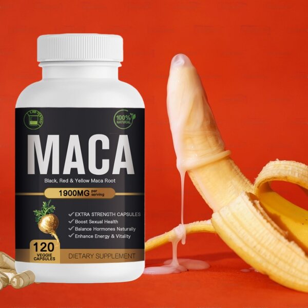 Maca Plus Capsules Manufacturer - 1900mg Pure Energy Enhancer for Men