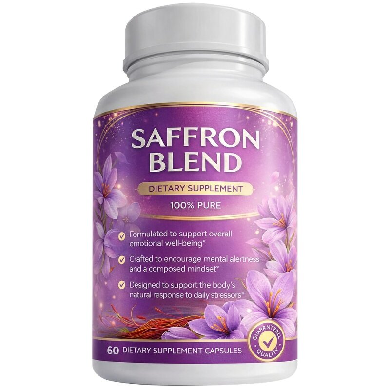 Saffron Extract Capsules Manufacturer - Hot Selling Food Grade for Eye Health