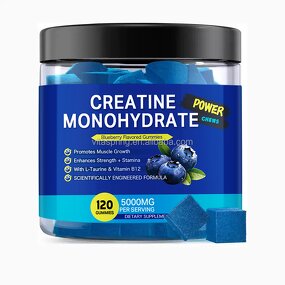 Creatine Monohydrate Gummies Manufacturer - Premium for Energy & Endurance OEM
