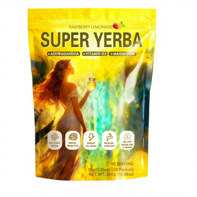 Yerba Mate Tea Powder Manufacturer - OEM Private Label 4 in 1 Low Sugar
