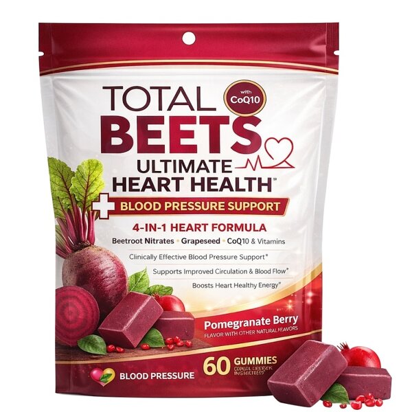 Beet Root Gummies Manufacturer - OEM Private Label with Co Q10 Nitric Oxide