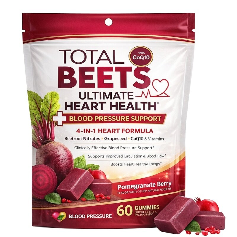 Beet Root Gummies Manufacturer - OEM Private Label with Co Q10 Nitric Oxide