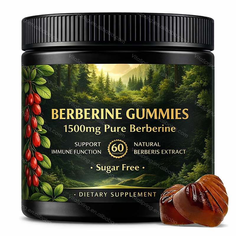 Berberine Supplement Gummies Manufacturer - OEM/ODM with Ceylon Cinnamon & Turmeric