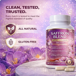 Saffron Extract Capsules Manufacturer - Hot Selling Food Grade for Eye Health