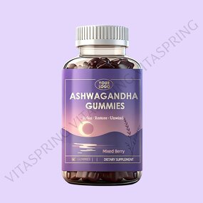 Ashwagandha Gummies Manufacturer - OEM/ODM Factory Supply Private Label 60 Count