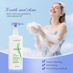 Body Wash Manufacturer - 300ml Aloe Vera Organic Lightening Exfoliating Wholesale