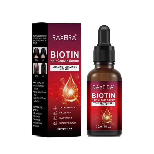 Hair Serum Manufacturer - 30ml Biotin Collagen Fast Strengthening Repair Growth Natural