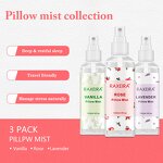 Pillow Mist Manufacturer - Organic Aromatherapy Vanilla Lavender Rose Essential Oil & Private Label Stocked