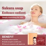 Sakura Soap Manufacturer - Handmade Whitening Acne Removal Freckles Deep Cleansing Wholesale