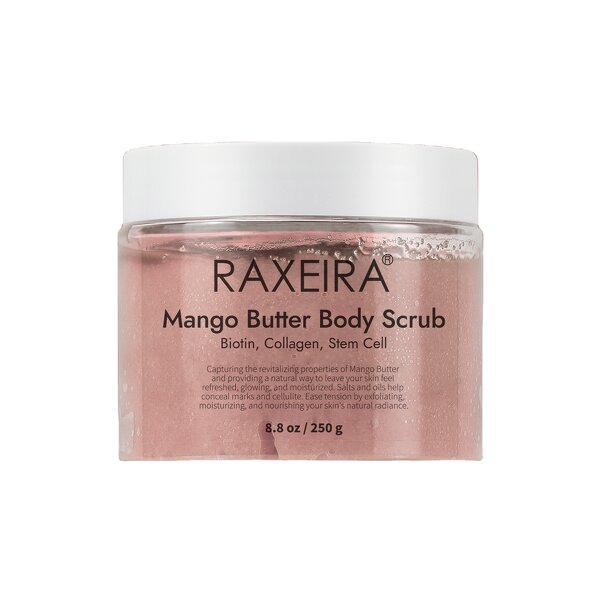 Body Scrub Manufacturer - Mango Shea Butter Vegan Natural Whitening for Woman & OEM