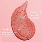 Body Scrub Manufacturer - Organic Strawberry Fruit Sugar Whitening Exfolianting Wholesale