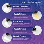 Men's Skin Care Set Manufacturer - Anti Wrinkle Serum Cream Moisturizing for Dry Skin New