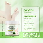 Foot Scrub Manufacturer - Peppermint Pedicure Exfoliation Shea Butter & Private Label