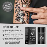 Tattoo Balm Manufacturer - Moisturizing Color Enhancing Aftercare Organic & Private Label Bulk