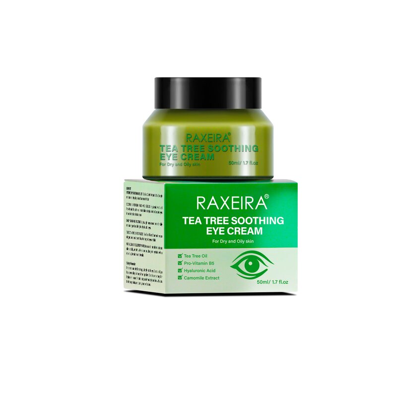 Eye Cream Manufacturer - Tea Tree Dark Circles Wrinkle Fine Line Puffiness Vegan Women