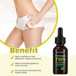 Slimming Oil Manufacturer - 30ml Herbal Plant Fat Burning Anti Cellulite Tummy Leg