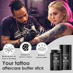 Tattoo Balm Manufacturer - Moisturizing Color Enhancing Aftercare Organic & Private Label Bulk
