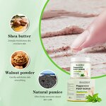 Foot Scrub Manufacturer - Peppermint Pedicure Exfoliation Shea Butter & Private Label