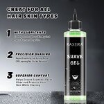 Shaving Cream Gel Manufacturer - Organic Aloe Vera Vitamin E Soothing Men's Beard Care & Private Label