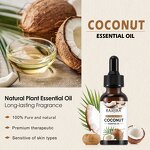 Coconut Oil Manufacturer - 30ml Natural Pure Massage Aromatherapy Hair Skin Hot Sale