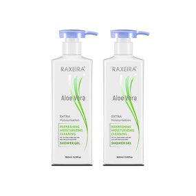 Body Wash Manufacturer - 300ml Aloe Vera Organic Lightening Exfoliating Wholesale