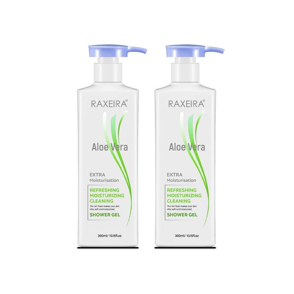 Body Wash Manufacturer - 300ml Aloe Vera Organic Lightening Exfoliating Wholesale