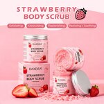 Body Scrub Manufacturer - Strawberry Sugar Moisturizing Exfoliating Vegan Whitening Wholesale