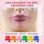 Lip Mask Manufacturer - Pink Collagen Crystal Reduce Fine Lines Moisturizing Bulk Factory