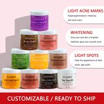 Body Scrub Manufacturer - 100% Himalayan Salt Eco-friendly Vegan Exfoliating Whitening