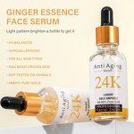 24K Gold Facial Essence Manufacturer - 30mL Vitamin E Retinol Anti-Wrinkle Firming Hyaluronic