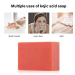 Kojic Acid Soap Manufacturer - 100g Brightening Reduces Dark Spots Cleansing Whitening OEM