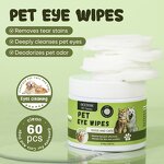 Pet Tear Stain Remover Manufacturer - Cotton Pads Herbal Formula Gentle Non-Irritating OEM