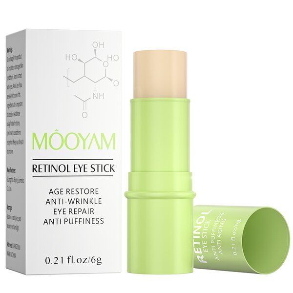 Retinol Eye Cream Stick Manufacturer - Green Small Stick Anti-Wrinkle Firming Eye Care
