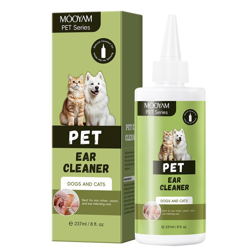 Pet Ear Cleaner Manufacturer - Earwax Secretion Herbal Essence Cat Dog Gentle & Private Label