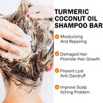 Shampoo Soap Manufacturer - Turmeric Coconut Oil Handmade Cold Hair Care Hot Sale OEM