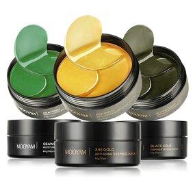 Gold Eye Mask Manufacturer - Seaweed Collagen Sleep Patch Anti Aging Reduce Wrinkles Puffy Bag