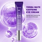 Caffeine Eye Cream Manufacturer - 20g 5% Yerba Mate Hydrating Anti-Wrinkle Dark Circle Custom