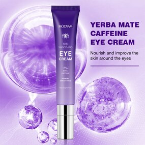 Caffeine Eye Cream Manufacturer - 20g 5% Yerba Mate Hydrating Anti-Wrinkle Dark Circle Custom