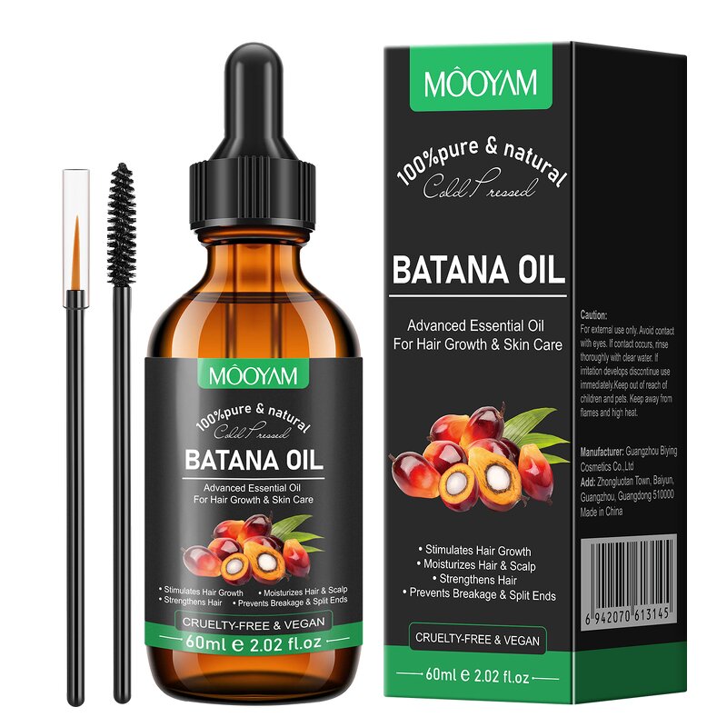 Batana Oil Serum Manufacturer - 100% Organic Pure Repair Damage Moisturizing Nourishing Wholesale