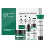 Skin Care Set Manufacturer - Tea Tree Salicylic Acid Anti-Pimple Cleanser Toner Essence