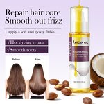 Moroccan Hair Oil Manufacturer - Strengthens Root Scalp Moisturizing Anti-Frizz Hair Care