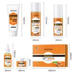 Skincare Set Manufacturer - 100% Turmeric Organic 5 Pieces Soothing Whitening Brightening
