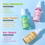 Facial Essence Manufacturer - Beetroot Turmeric Vitamin A C Celery Hyaluronic Acid