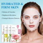 Face Mask Manufacturer - Customized Lemon Rose Tea Tree 2-step Hydrating Repairing