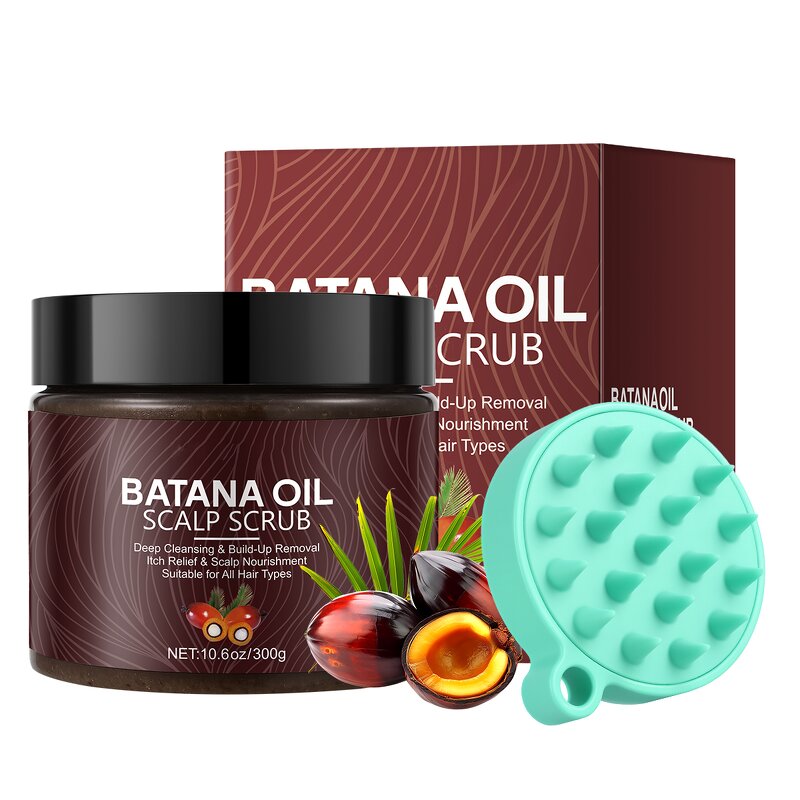 Scalp Scrub Manufacturer - 300g Batana Oil Moisture Thickening Anti-Drying & Private Label