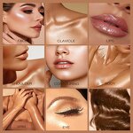 Liquid Highlighter Oil Manufacturer - Fine Glitter Facial Contouring Body Glowing Lotion