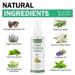 Foot Peeling Spray Manufacturer - Tea Tree Oil Exfoliate Calluses Cracked Heels OEM