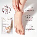 Foot Mask Manufacturer - Nicotinamide Goat Milk Exfoliates Calluses Softens Whitens